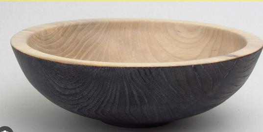 Burning a bowl – Vermont Woodturners Guild